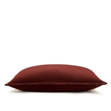 Load image into Gallery viewer, WOOL PILLOW IN BORDEAUX
