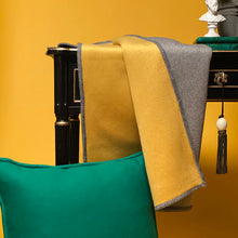 Load image into Gallery viewer, WOOL PILLOW IN KELLY GREEN