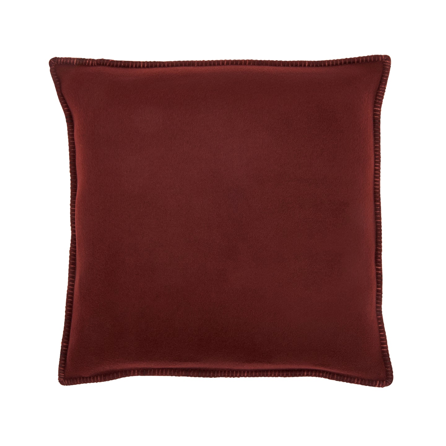 WOOL PILLOW IN BORDEAUX